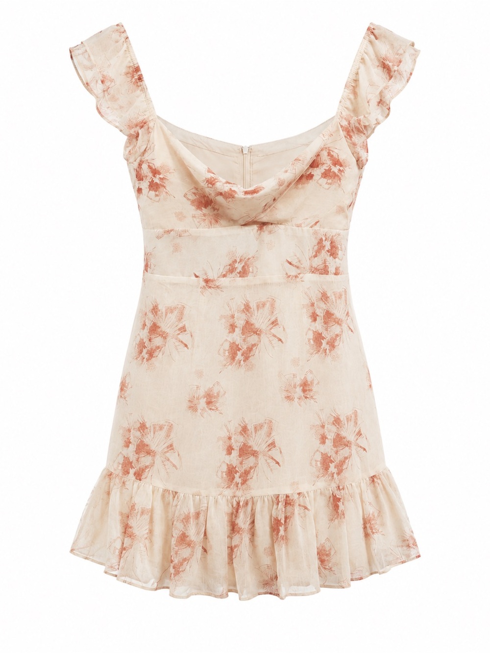 Mika & Gala Floral Off-Shoulder Dress Size 10